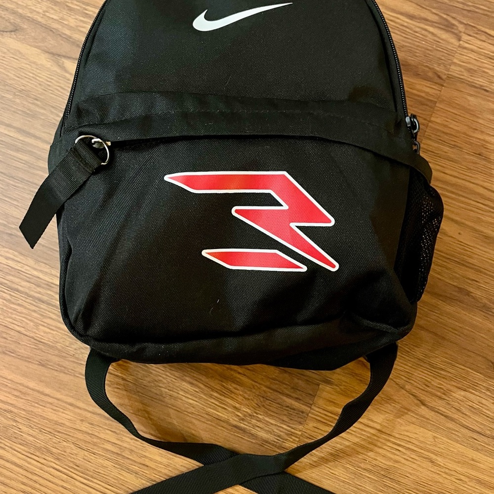 Nike Black 3Brand Backpack with Red Accents